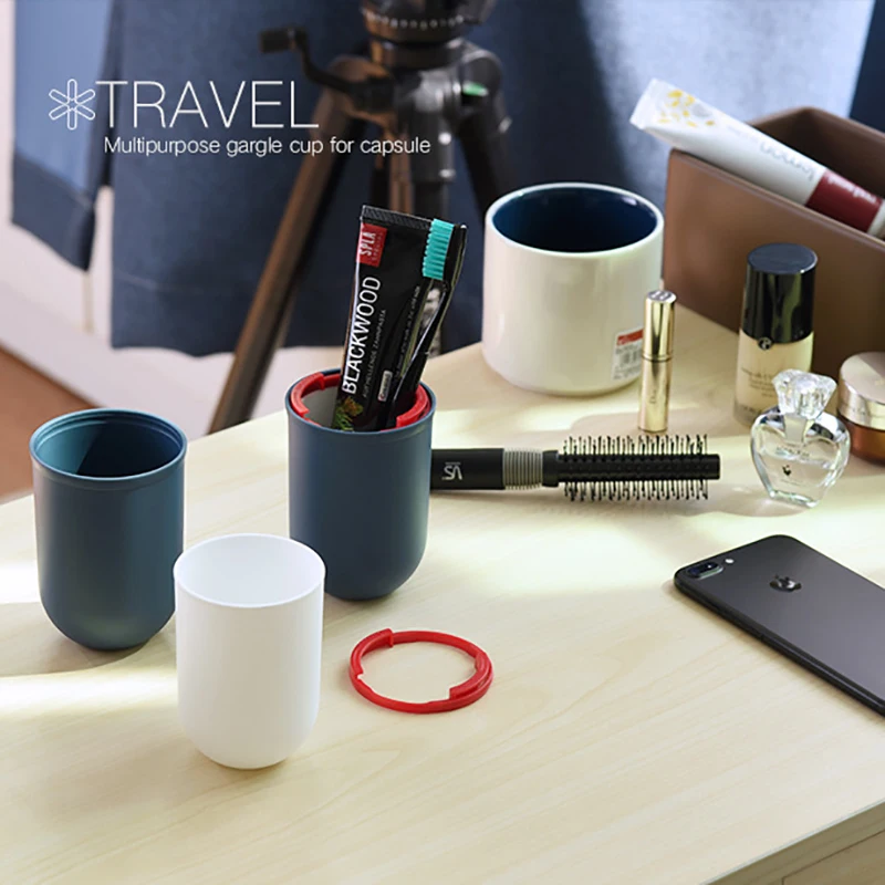 ONEUP креативная чашка для мытья путешествий двухслойная пластиковая коробка