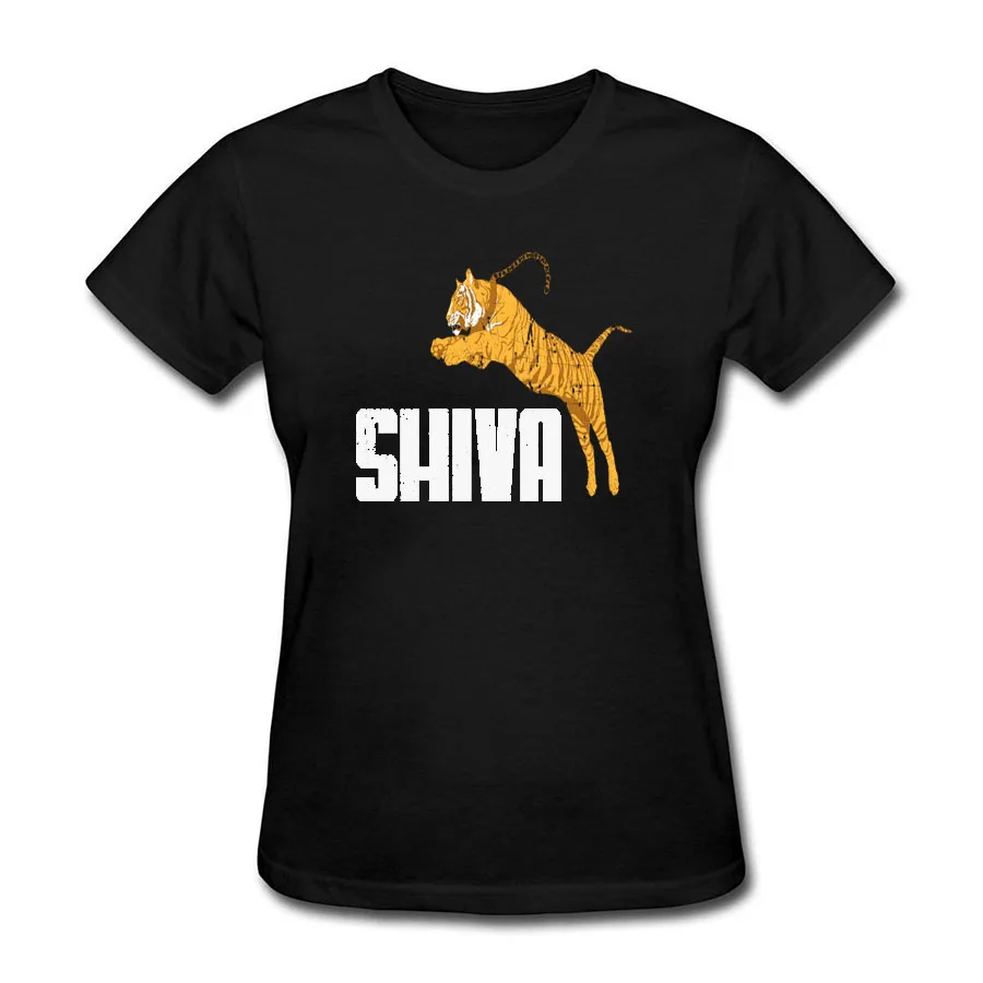 2018 Лидер продаж супер модные летние Забавные футболки с принтом Shivo Tiger Logo 100%