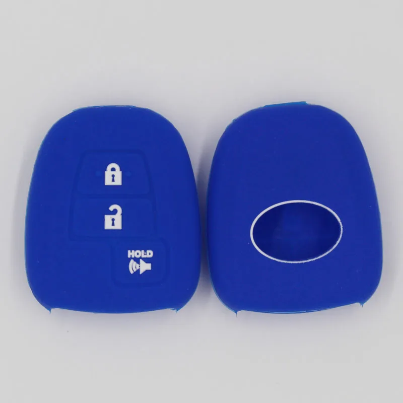 Силиконовый резиновый чехол для автомобильного ключа дистанционного toyota Tundra с 3
