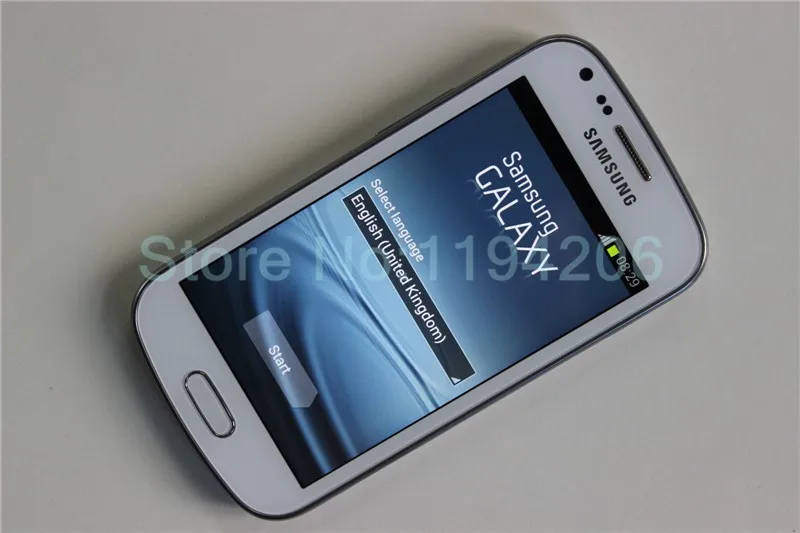 S7562 разблокированный мобильный телефон samsung S7562 1500mAh 5MP 4,0 ''3g GSM/WCDMA с двумя сим-картами