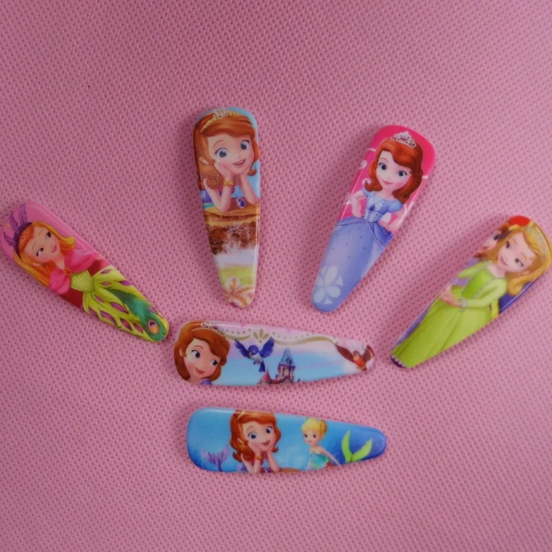 Детские аксессуары для кукол 6 шт./лот заколки волос в стиле Холодное сердце