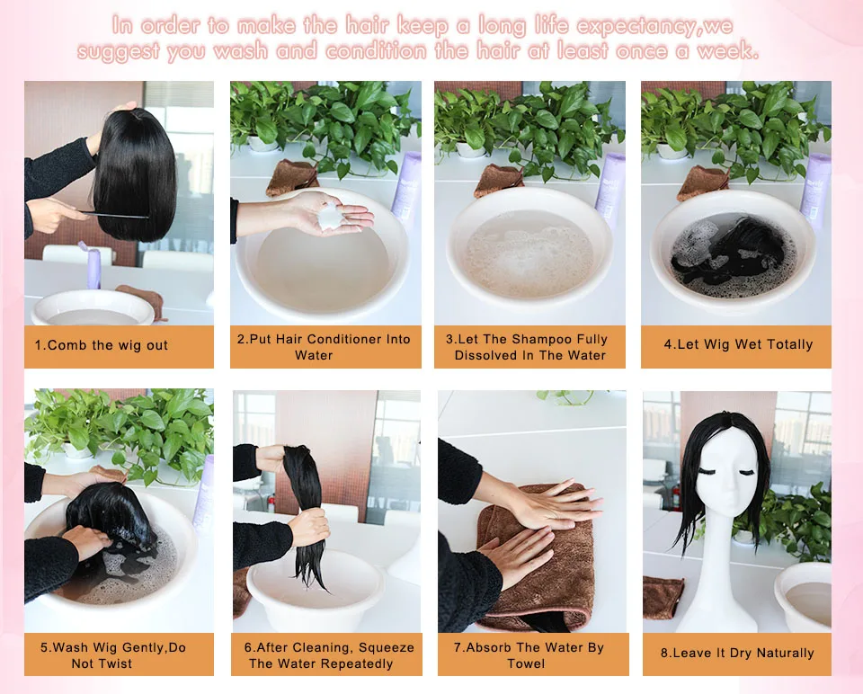 Bobbi коллекция прямые Remy человеческие волосы парик с челкой Кружева Корона Цвет 4 темно-коричневый 16 дюймов машина сделана шапка регулируемые ремни