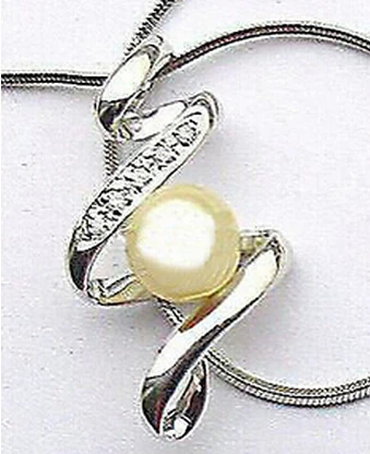 DYY + 828 Желтый Жемчуг Кристалл С Белый Позолоченный Кулон | Украшения и аксессуары