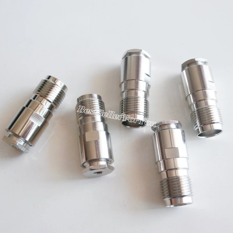 

1Pcs TNC female jack clamp RG58 RG142 LMR195 RG400 cable straight RF Connector