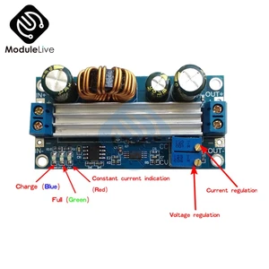 Повышающийпонижающий модуль с автоматическим повышением, DC-DC год, блок питания, выход, регулируемые интегральные схемы, 3 А, 35 Вт, новинка