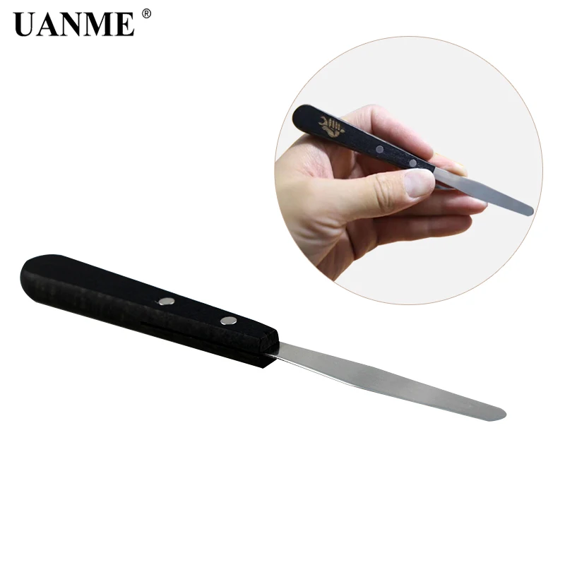 1pcs Инструмент для удаления батареи UANME, инструмент для открывания батарей, деревянная ручка ножа, крышка для демонтажа, открывалка для iPhone, iPad, samsung, инструмент для ремонта телефона - Цвет: 1pcs