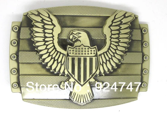 

America Eagle Brass Belt Buckle