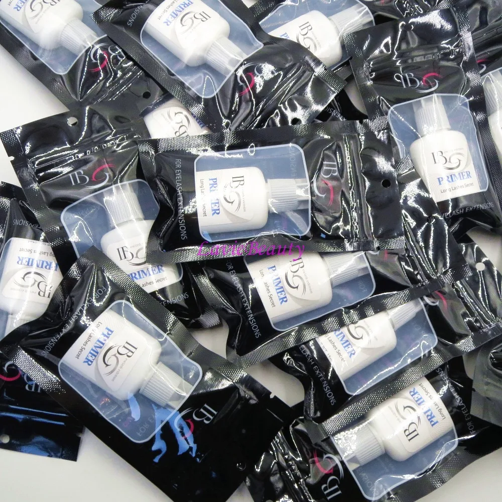 free shipping 5 bottles ibeauty Eyelash Extensions clear Primer for Eyelash Application From South Korea 15ml/bottle