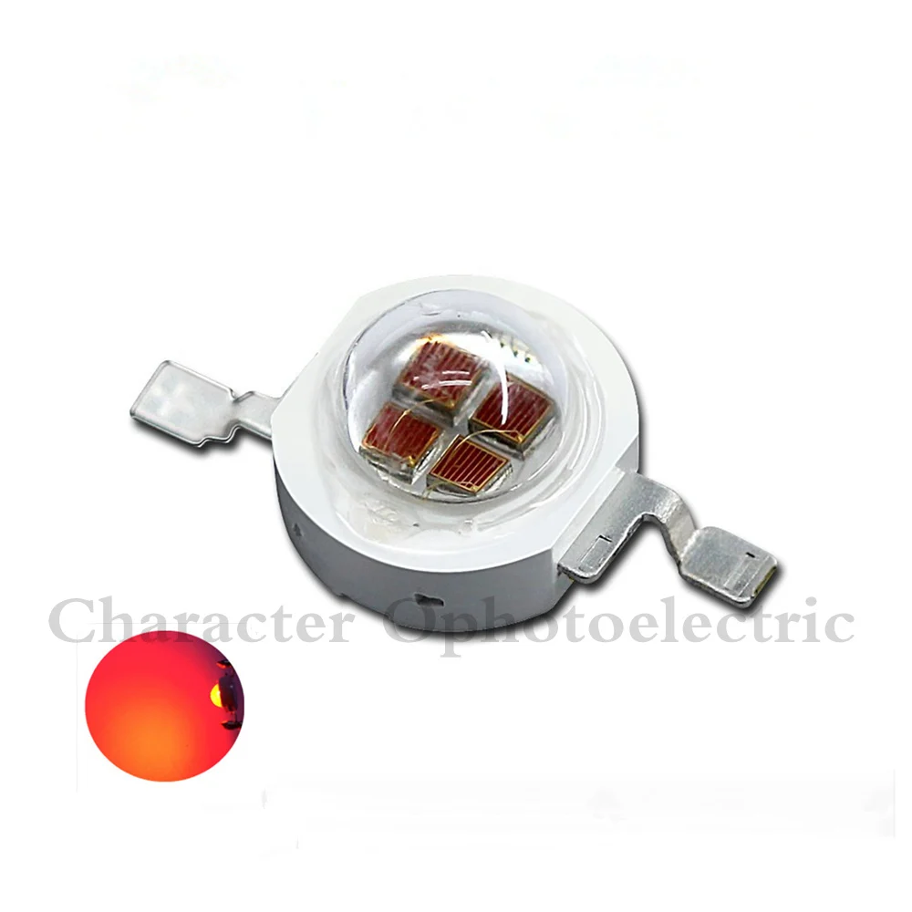 2 шт. 5 Вт Высокая мощность LED 4 чип Epistar медь стент