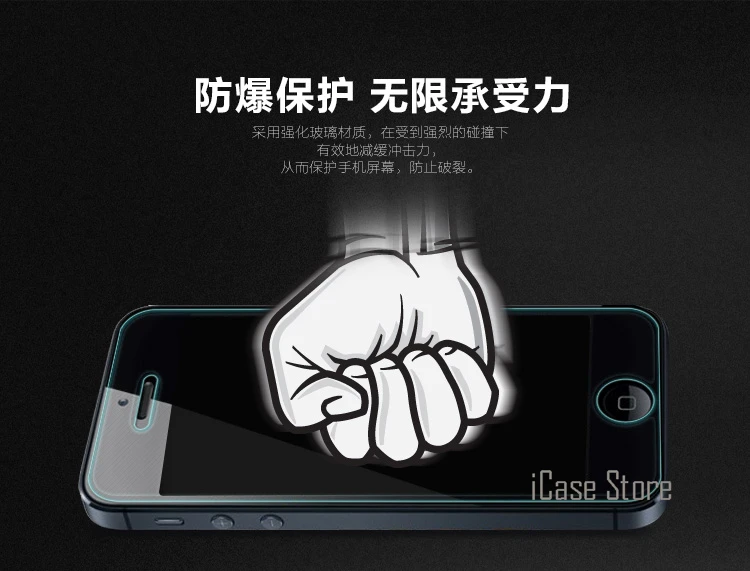Высокое качество 0 26 мм 9 H взрывозащищенное Премиум Закаленное стекло для iPhone 4S 4
