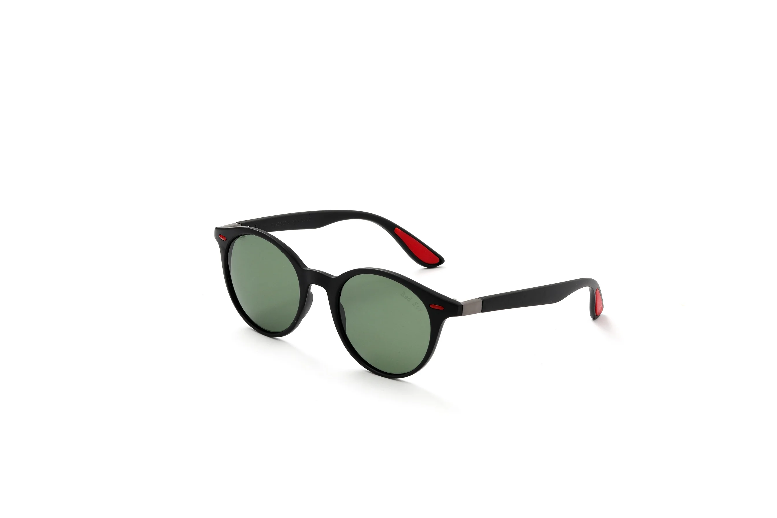 C5 Black-Green Red Son, модные ультралегкие дизайнерские поляризованные солнцезащитные очки для мужчин и женщин, овальная оправа TR90, круглые солнцезащитные очки, очки для вождения - Цвет линз: C5 Black-Green