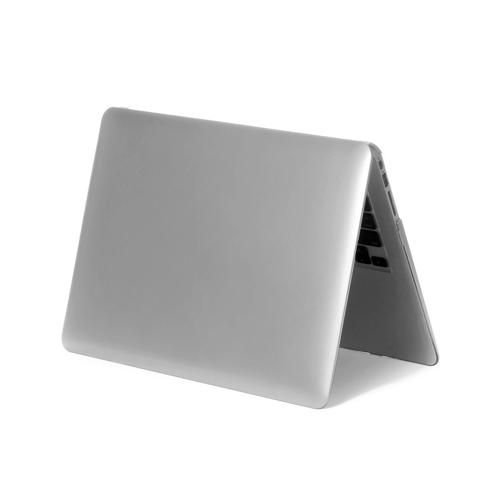 Жесткий чехол для ноутбука с металлическим распылением для Macbook Pro 13 15 New Air 13 Touch Bar A1707 A1932 чехол для Air 13 12 с пленкой для экрана
