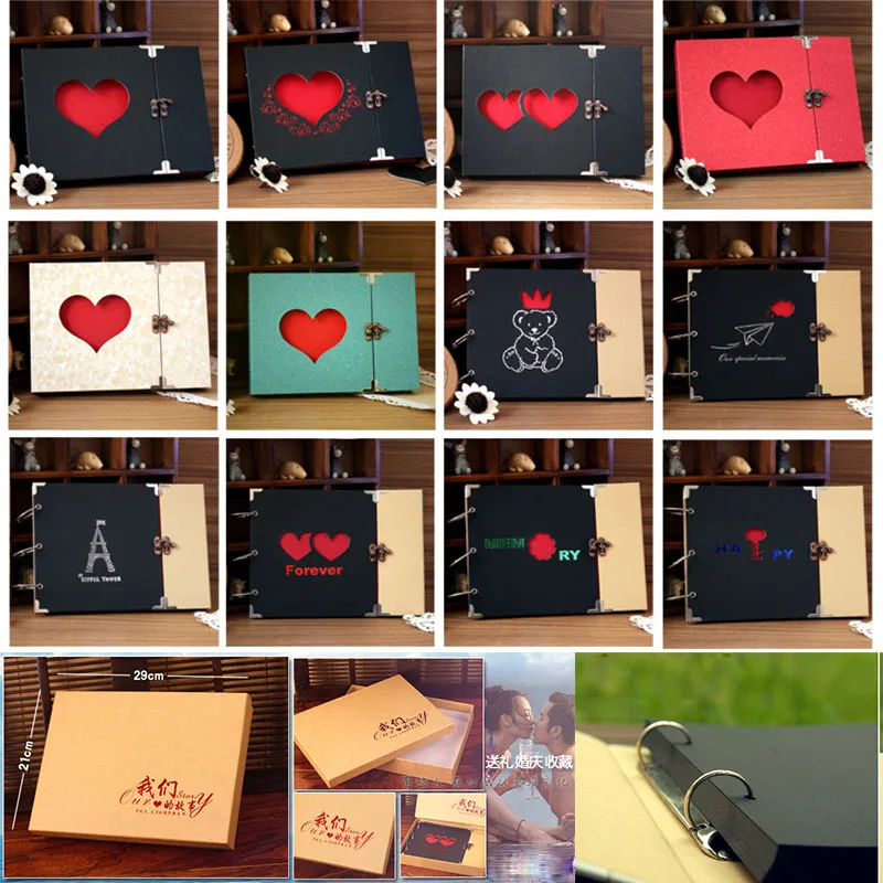 10 дюймов полый DIY Фотоальбом Polaroid Love Baby ручной работы креативные DIY фото для скрапбукинга альбом проторес де Канто фотоальбом