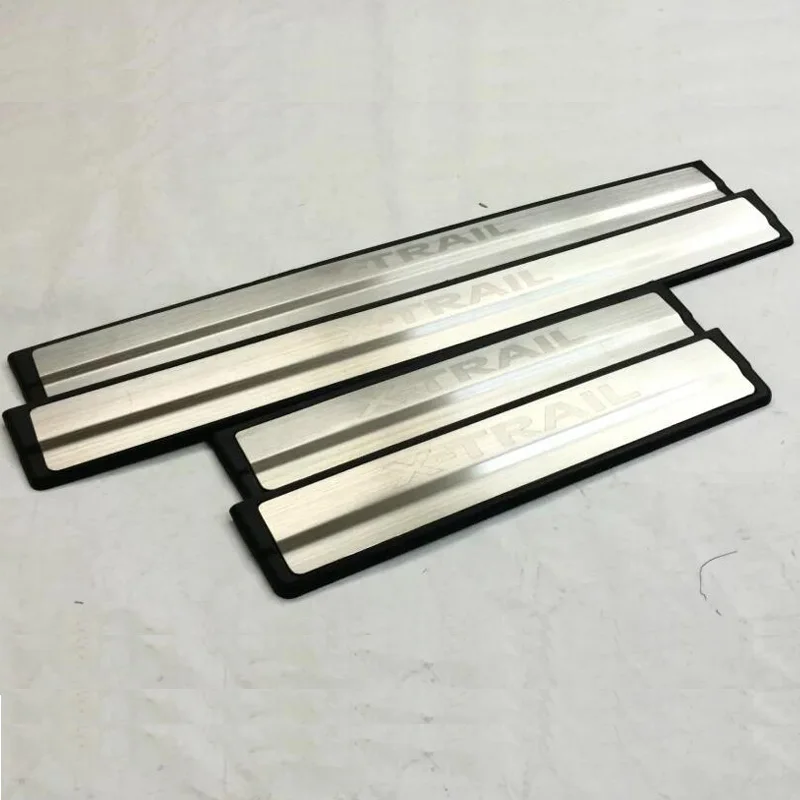 Высококачественная Накладка на порог из нержавеющей стали приветственная