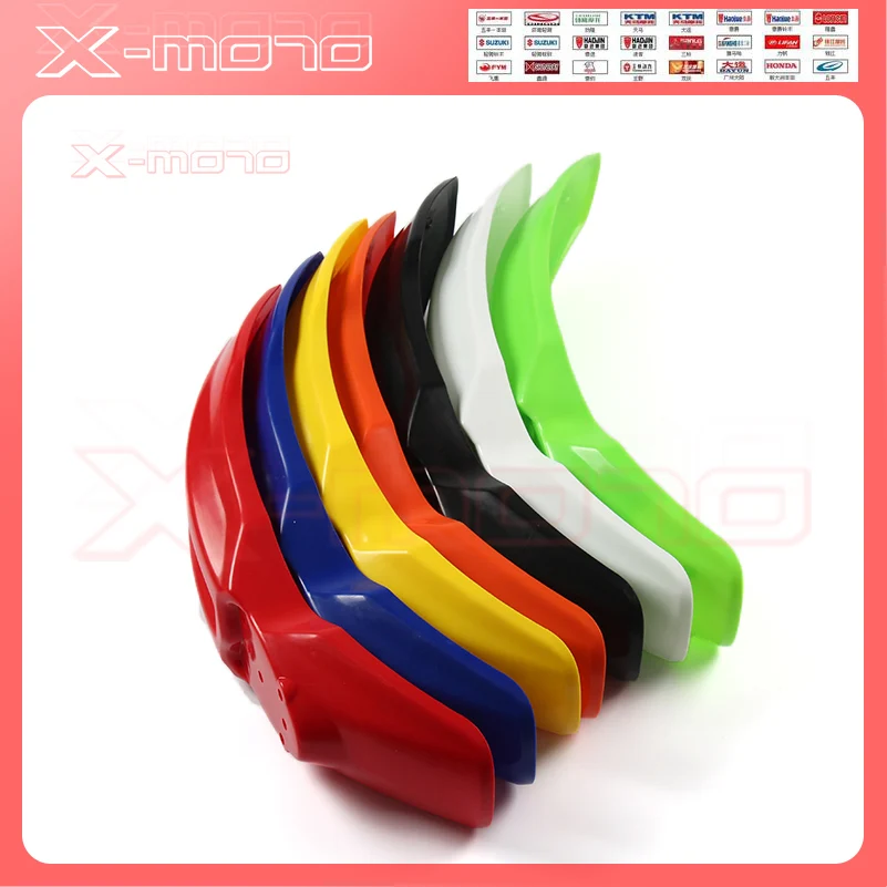 

motorcycle motorcross front mudguard front fender plastic cover for Chinese made CRF70 style pit dirt bike 150cc 160cc plastic