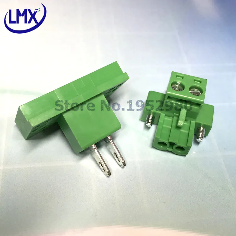 20 комплектов 5 08 мм шаг PCB подключаемые клеммные колодки коннектор 2/3/4/5/6/7/8/9/10/11/12P