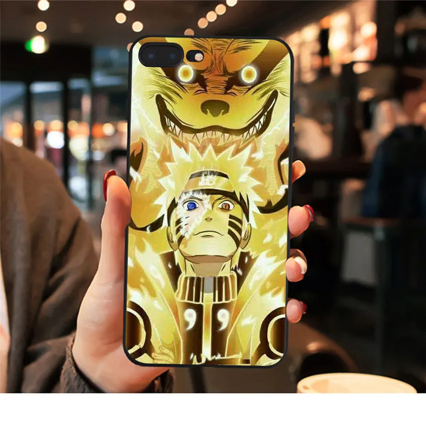 Sasuke Наруто Мягкий силиконовый чехол для iphone 7 6 6s plus 7 plus 8plus чехол для телефона для iphone 8 6 6s 7 plus X XR XS Max - Цвет: 21047