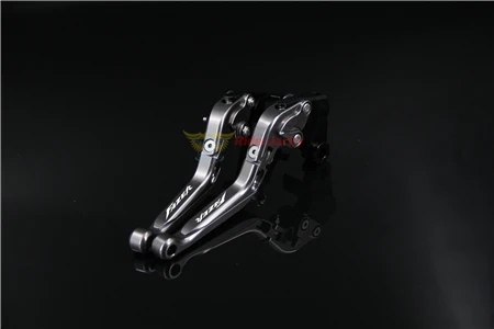 Логотип FAZER красный+ Титан для Yamaha FZS1000 FAZER/FZS1 2001-2005 2004 ЧПУ Складные Выдвижные рычаги тормоза мотоцикла сцепления