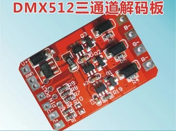 100 шт. лот 12 В 24 led DMX512 управления совета |