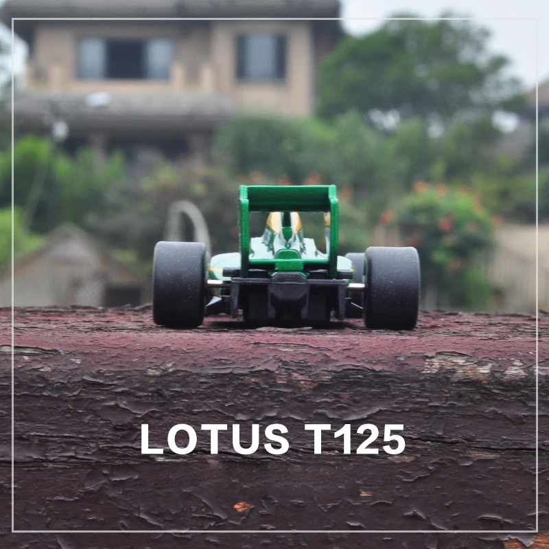 Металлические весы 1:43 F1 FFormulaa 1 LOTUS гоночный автомобиль модель моделирования T125