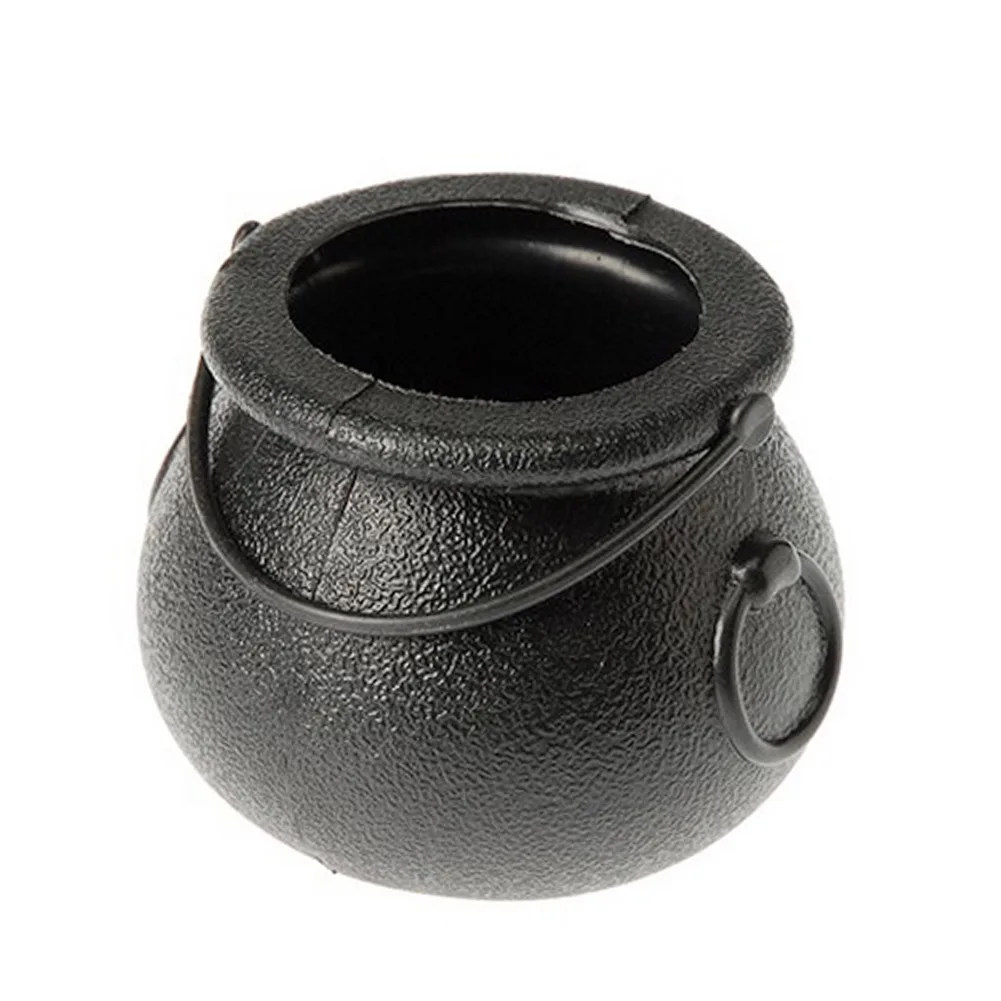 Хэллоуин конфеты Pots ведьма котел чайники с рисунком черепа держатель ковша ручка