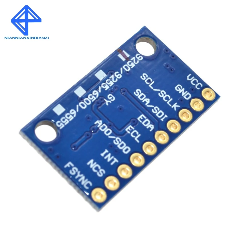 Модуль датчика связи I2C/SPI 9 осевой гироскоп + трехосный акселерометр трехосевой