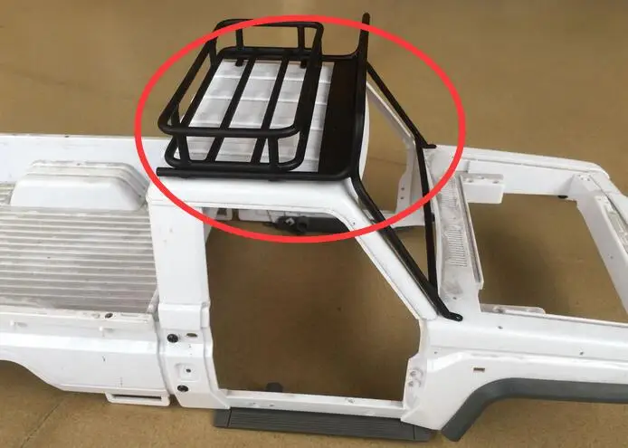 Металлическая багажная стойка для toyota land cruiser 70Body LC70 killerbody 1/10 48601 RC4DW TF2 LWB Z-K0059
