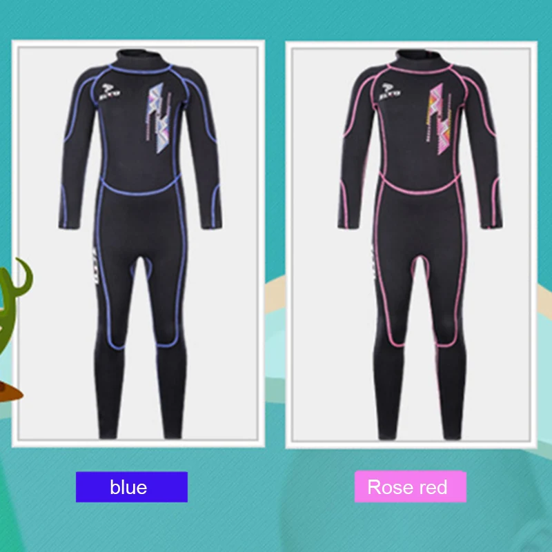 Новые детские гидрокостюмы для мальчиков и девочек с длинным рукавом защитой от