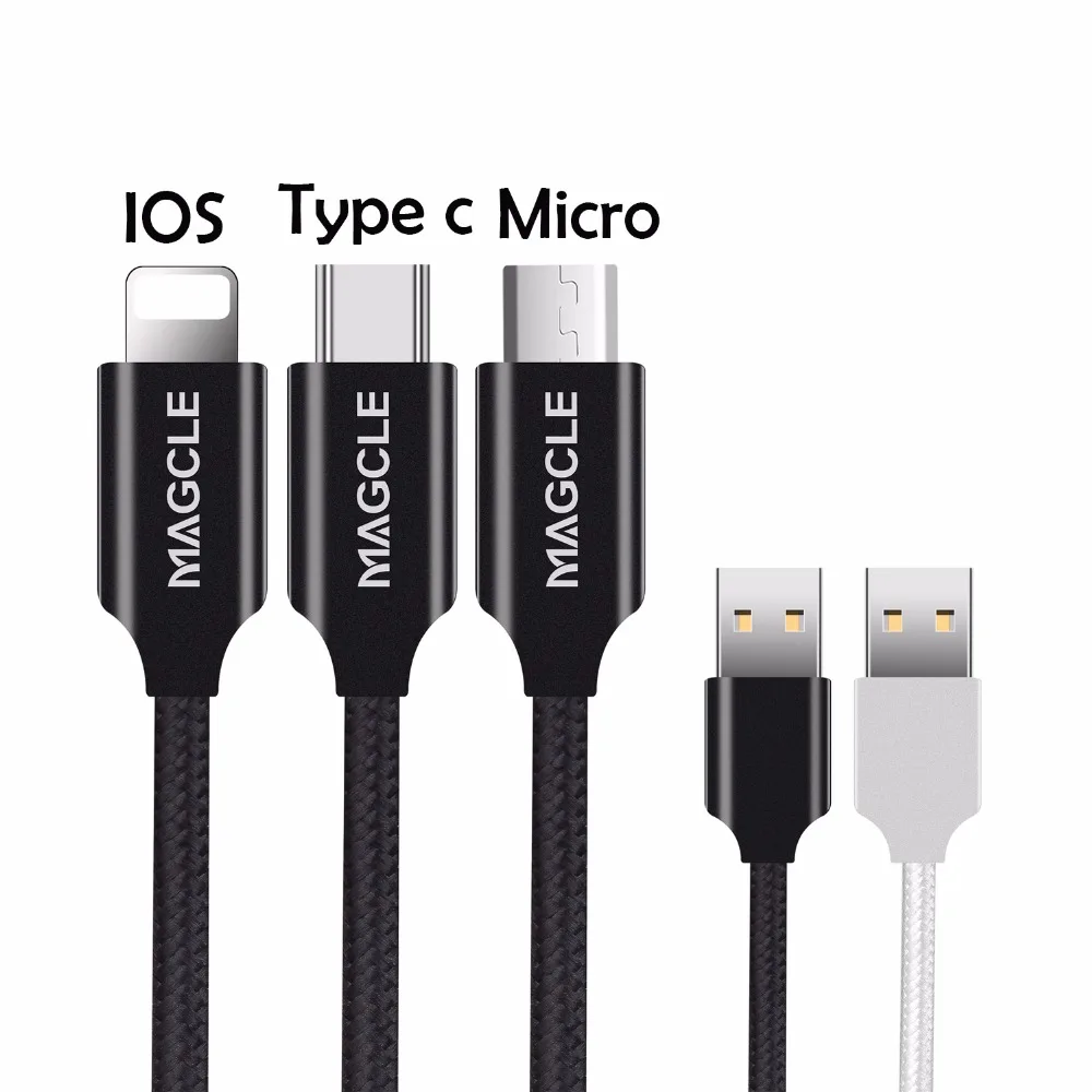 Быстрое зарядное устройство Magcle 3 0 QC3.0 18 Вт USB быстрое + usb кабель 2A для Samsung Huawei Xiaomi