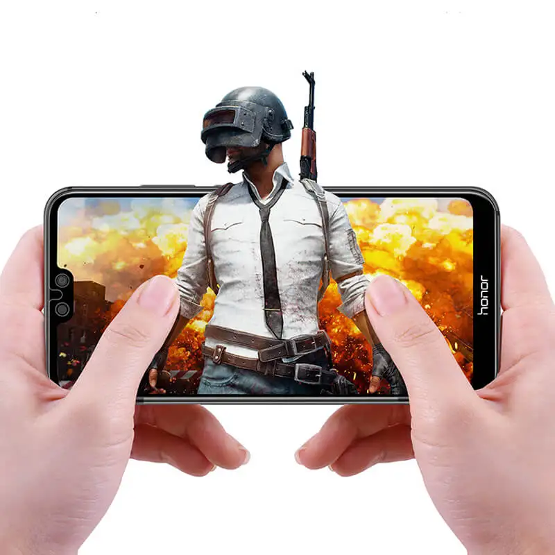 Полностью покрывающее закаленное Стекло для huawei Honor 10 8 9 Lite 8c s 8X Экран защитная