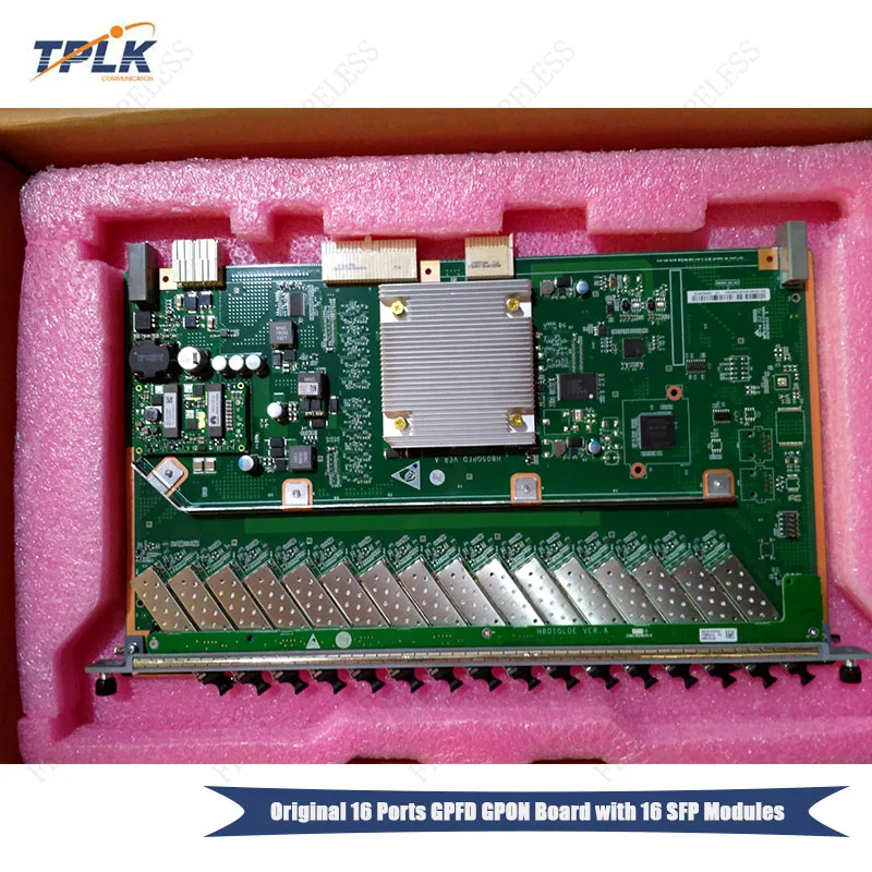 Лучшая цена оригинальный Хуа Вэй MA5680t OLT 16 портов GPON плата GPFD с SFP B +