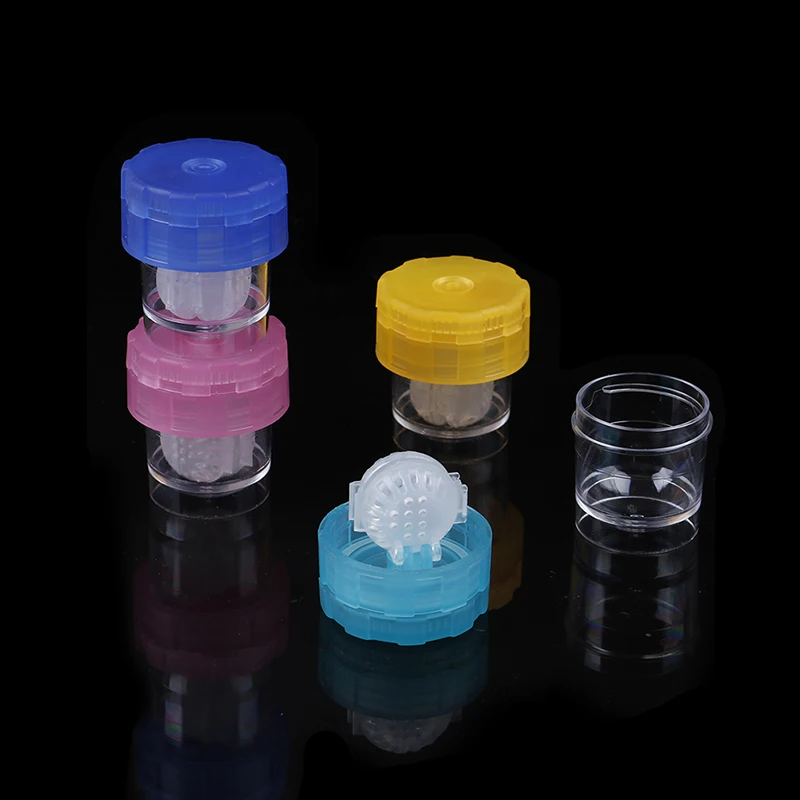 1 шт. Новый чехол для чистки контактных линз с ручными контактами | Красота и