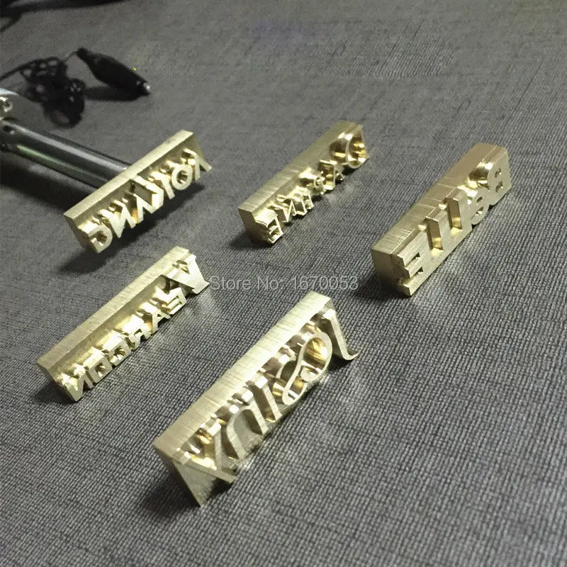 220 В/60 Вт ручная марка горячего тиснения машина и охлаждение тиснение логотипа на