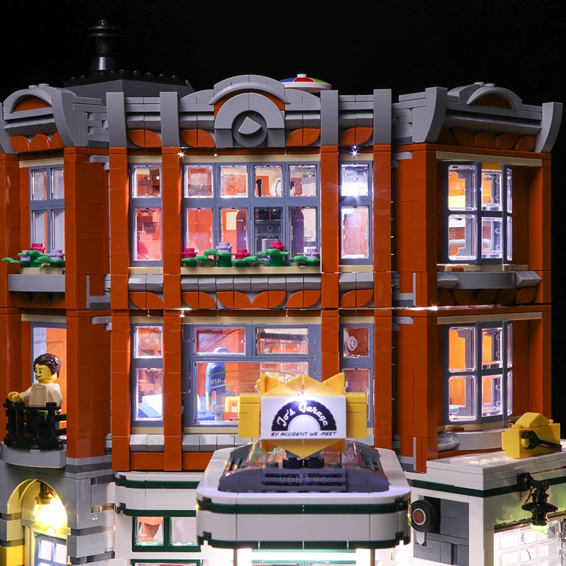 Светодиодная лампа для LEGO2019 новая уличная серия 10264 угловая Автомобильная