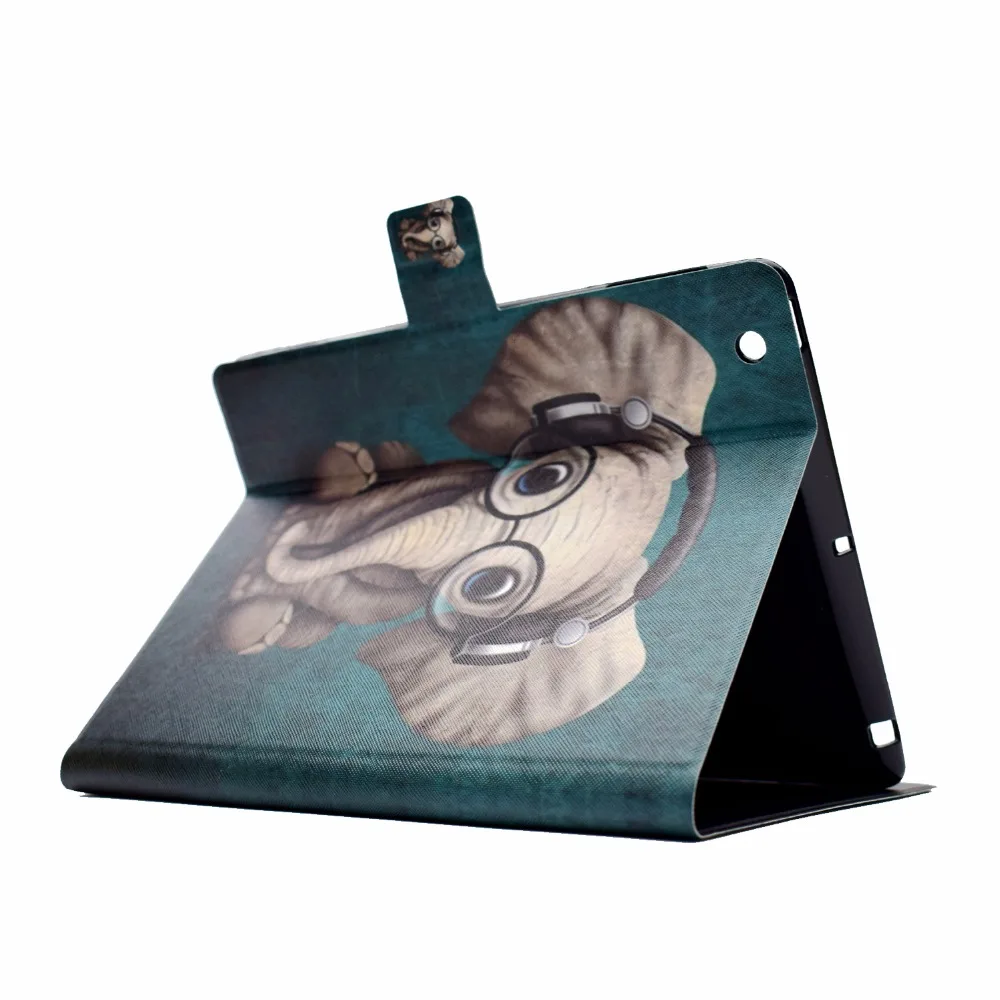 Ударопрочный чехол с рисунком животных для Apple iPad 2 3 4 9 7 умный iPad2 iPad3 iPad4 защитной