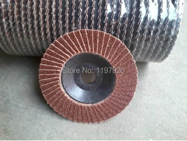 

2pc 80 Grit 100*16mm 80# 13700rpm Angle Grinder Sanding Flap Disc Deburring for Deburring Finishing Work Surface Light Grind