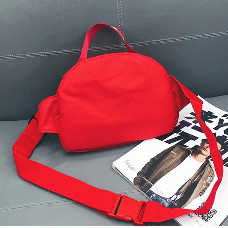 Поясная Сумка забавные обновления Crossbody сумки для Для женщин 2018 холст Подушка