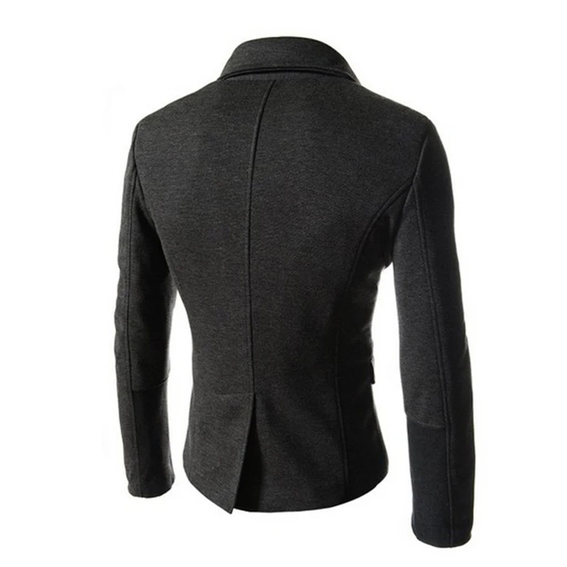 2018 Chaqueta Vestir Hombre для мужчин s Англия Стиль Блейзер Masculino однотонный пиджак Slim Fit