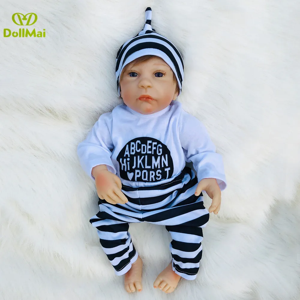 

Кукла reborn Bebe l.o.l, 18 дюймов, 46 см, силиконовая кукла reborn для маленьких мальчиков, игрушки для детей, подарок boneca reborn menino brinquedos