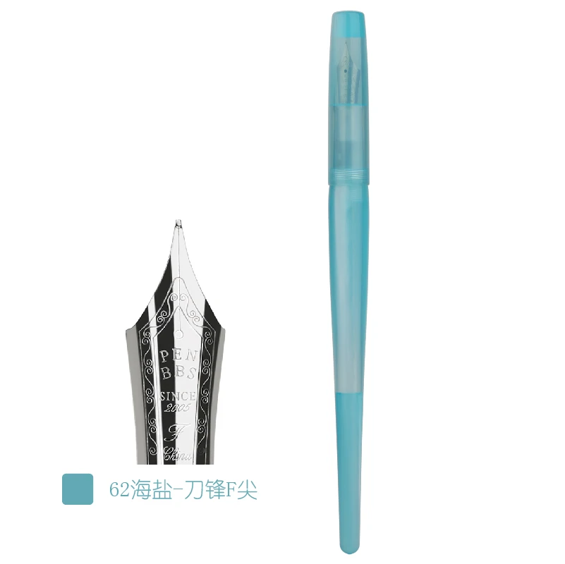 Коллекция! Penbbs 267 вакуумная заполненная авторучка прозрачная смола биколор