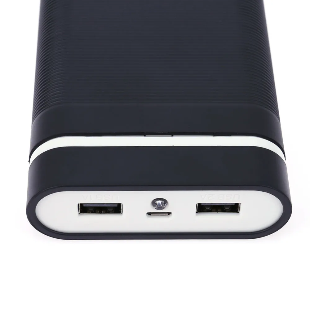Чехол для портативного зарядного устройства 5 В 18650 а 4 x с 2 USB портами|Зарядные