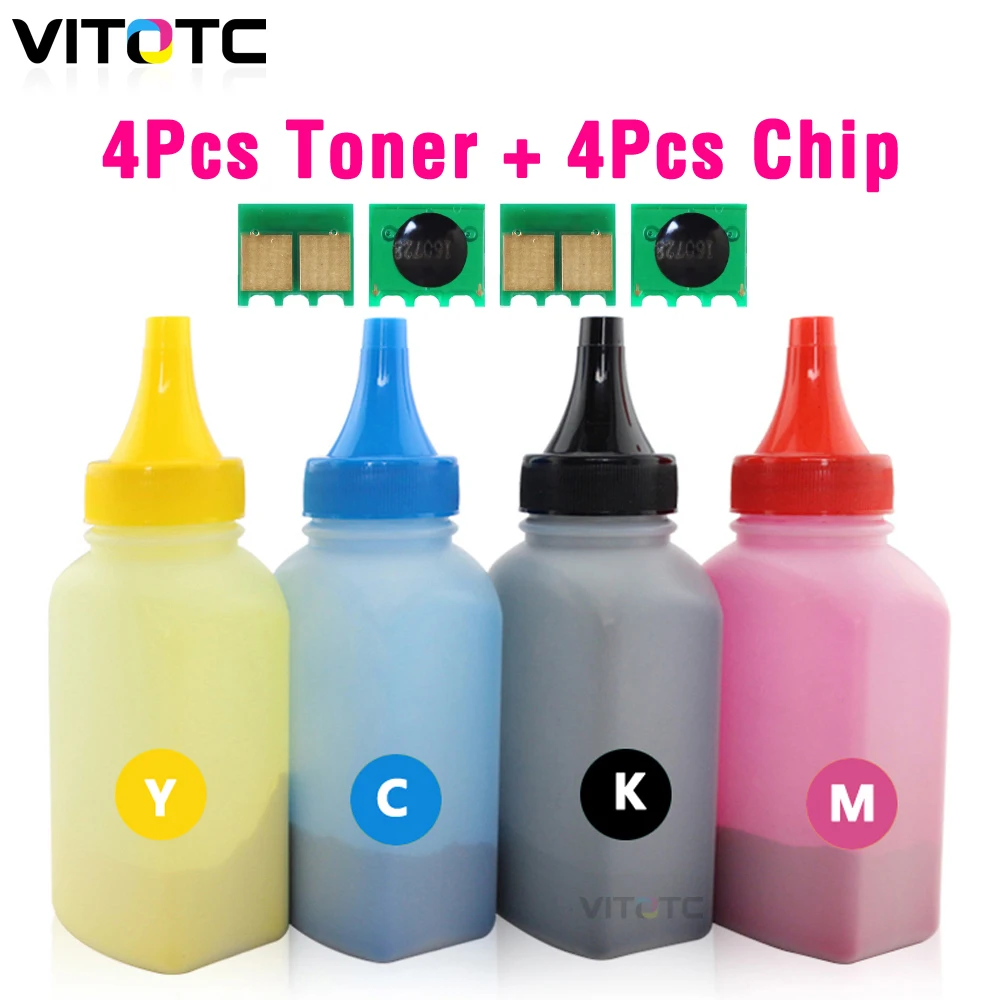 4 CRG331 цветной порошок тонера + чип сброса для Canon LBP7100 7110 LBP7100cn LBP7110cw MF8280cw MF8250cn MF8230cn