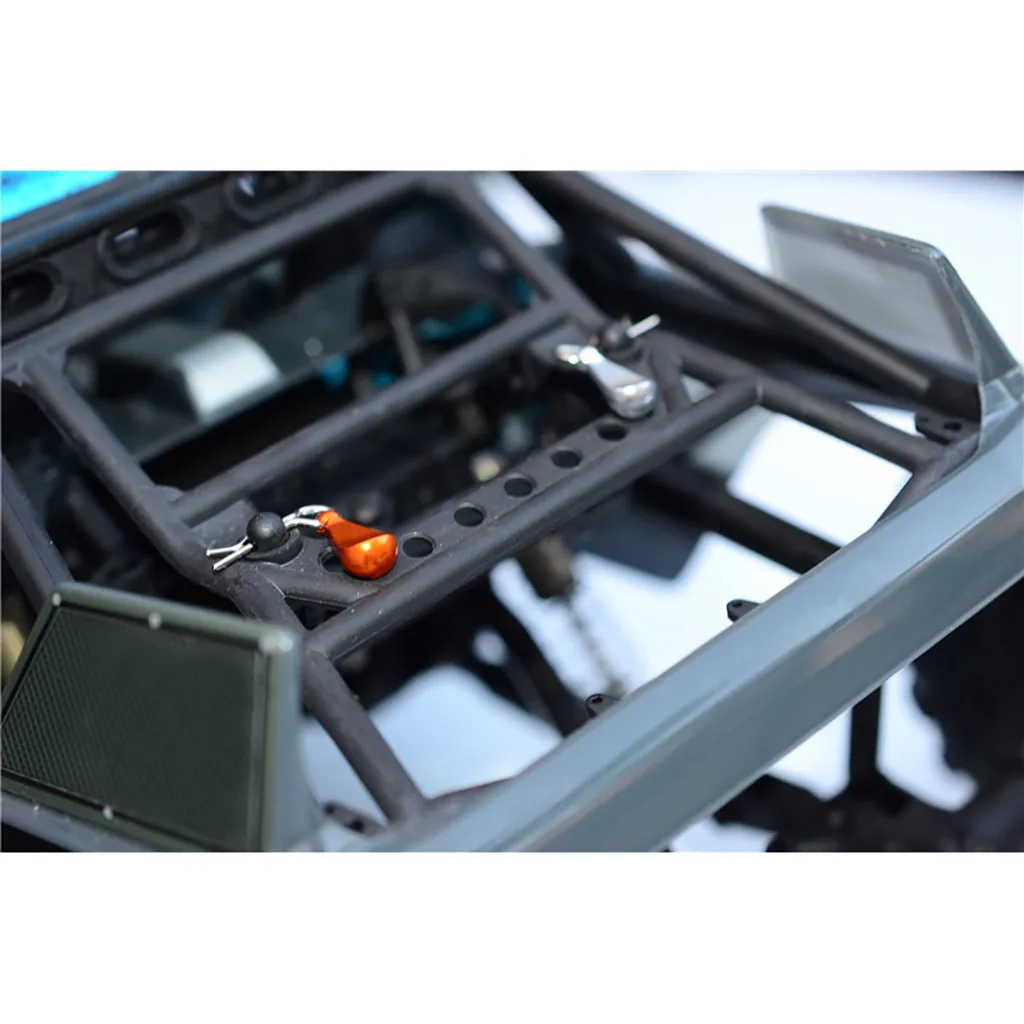 Model parts 6-piece body clip + aluminum alloy mount for 1/10 to 1/18 models RC car L0621 | Игрушки и хобби