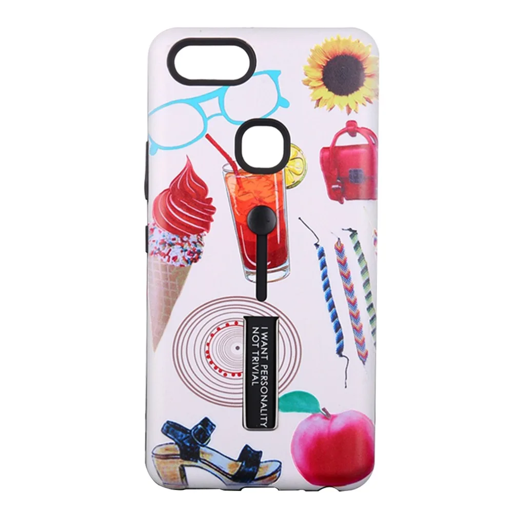 UKCOCO Protective Phone Cover for Vivo X20 Hand Painted Color Pattern Anti-Scratch TPU Case Plus |