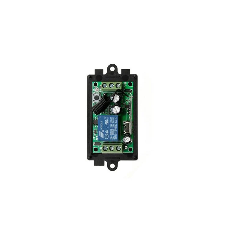 DC 9 V 12 V 24 V 1 CH 1CH RF беспроводной пульт дистанционного управления Переключатель системы приемник+ Кошачий глаз передатчики, 315/433. 92 МГц, для гаражной двери/лампы