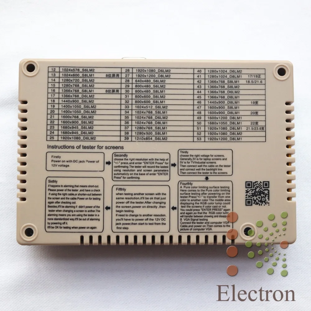 Панельный тестер светодиодный ЖК экран набор инструментов для ремонта