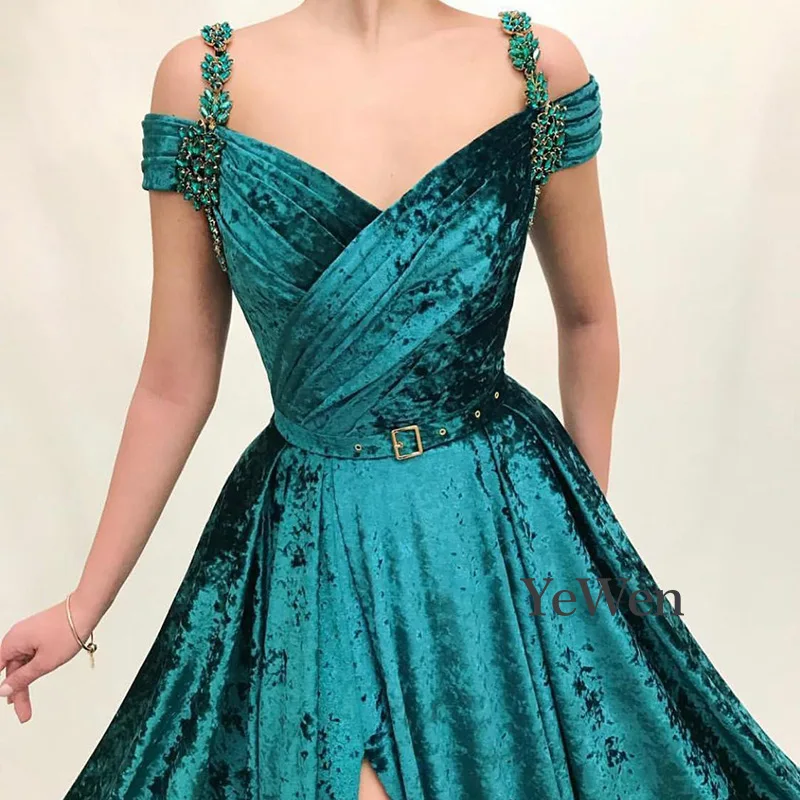 Вечернее платье с v образным вырезом Вечерние платья коротким рукавом Vestidos De Noche