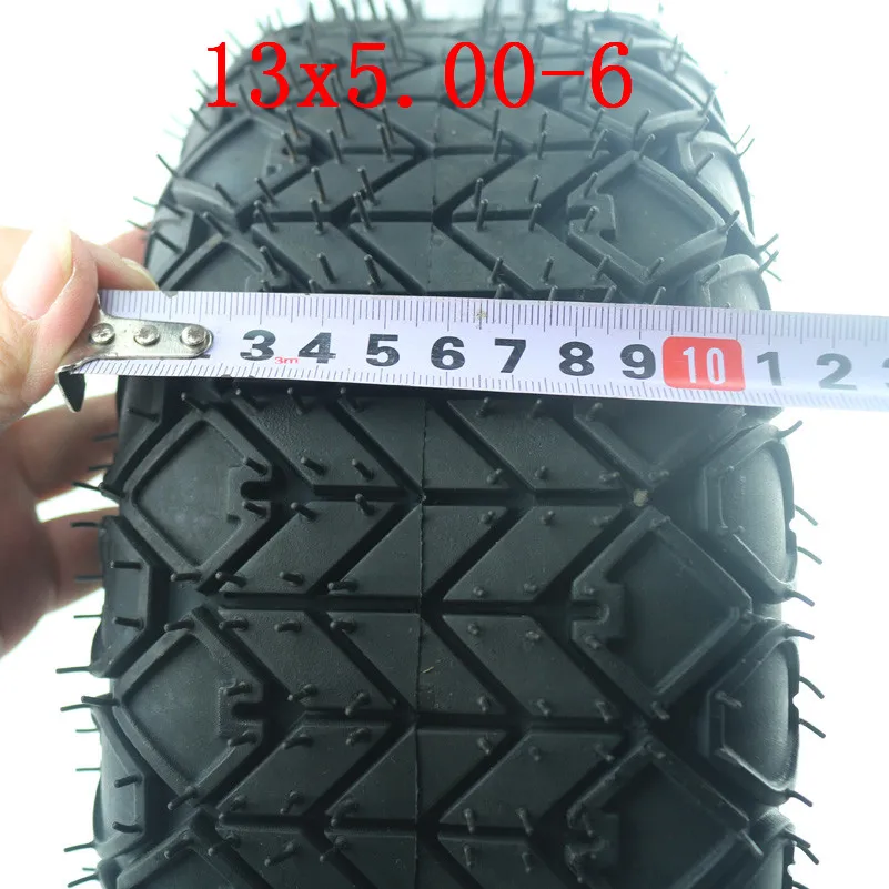 Высокая производительность 13x5. 00-6 бескамерные шины для ATV QUAD Bike Gokart скутер мини Багги косилка Go-kart багги