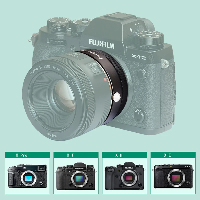 Fringer EF FX Pro II адаптер для объектива с автофокусом Canon EOS объектив Fujifilm X Mount Camera XT3 H PRO