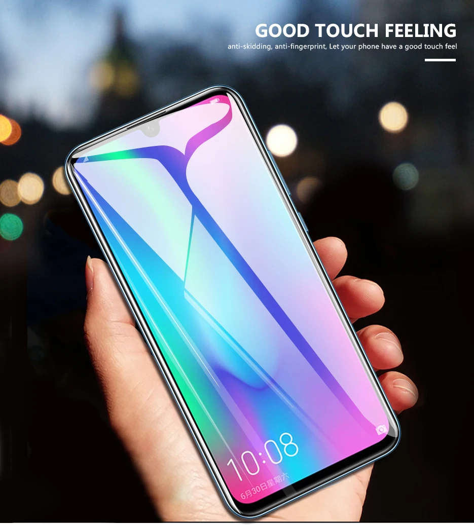 CHYI 3D изогнутая пленка для huawei Honor 10 Lite защита экрана Взрывозащищенная Гидрогелевая пленка с инструментами не закаленное стекло